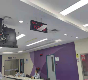 GPS时间同步服务器+数字子钟系统在医院的应用