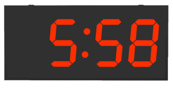满足大型公共场所同步时钟显示需求的述泰DH8系列
