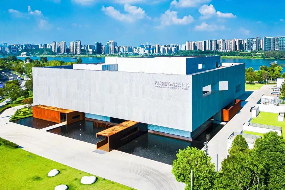 湘江潮涌向未来|天穹电子亮相湖南湘江新区城市馆