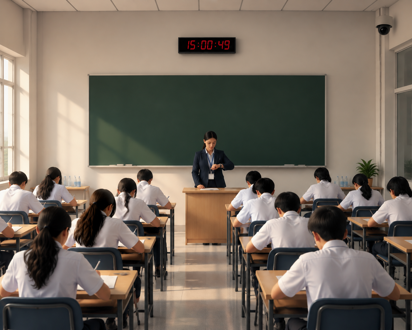Why Every Exam Hall Needs a Synchronized Clock？